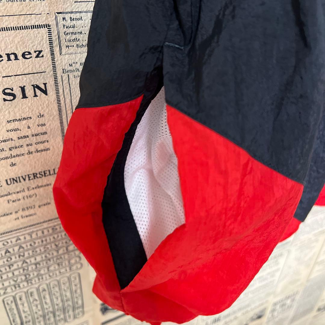 美品　NIKE FLIGHT ナイロンセットアップ　ハーフジップ　XL