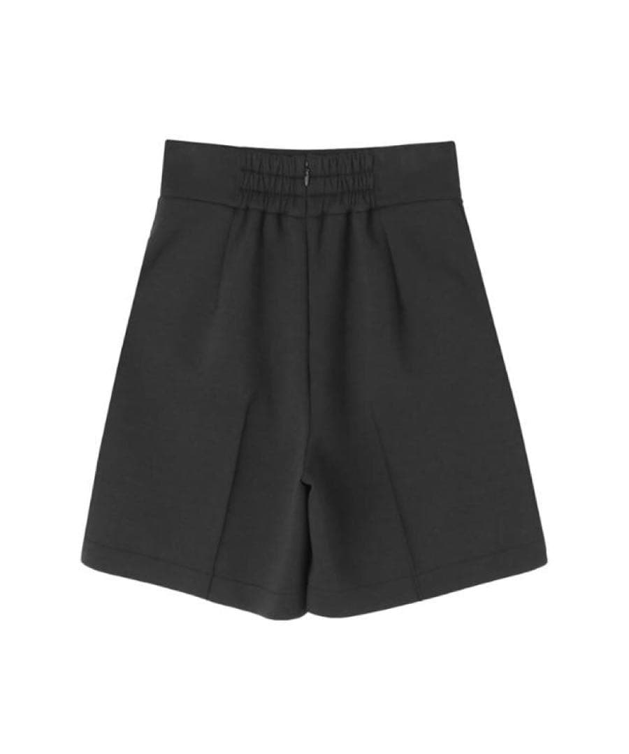 aaa 　JENNE 日本製ブラック 美ラインストレッチキュロット