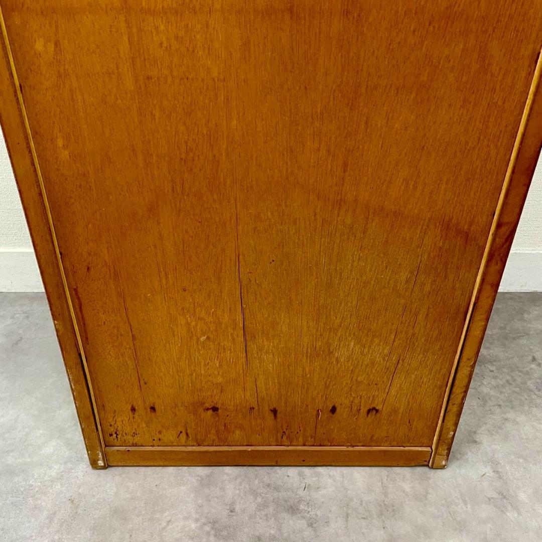 70's 昭和レトロ レトロポップ 飾り棚 食器棚 収納 当時物