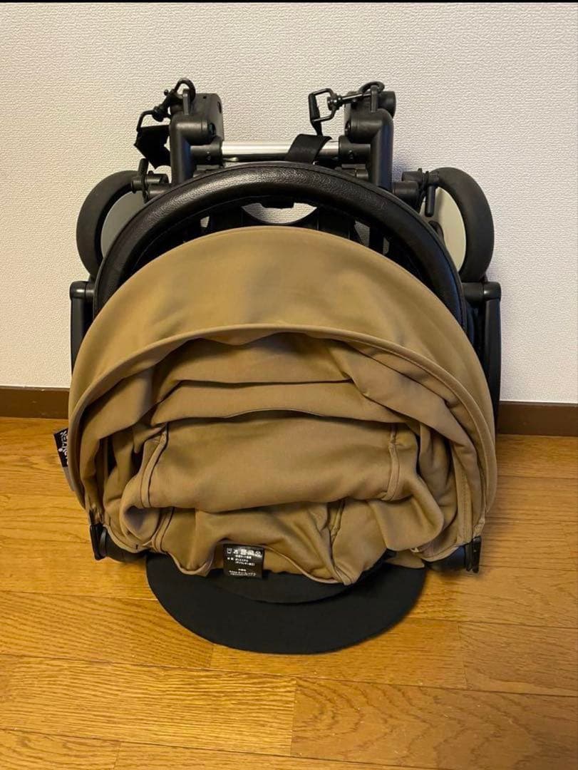 （値下げ可）＊付属品多数有り　Yoyo ベビーカー バギー ベージュ