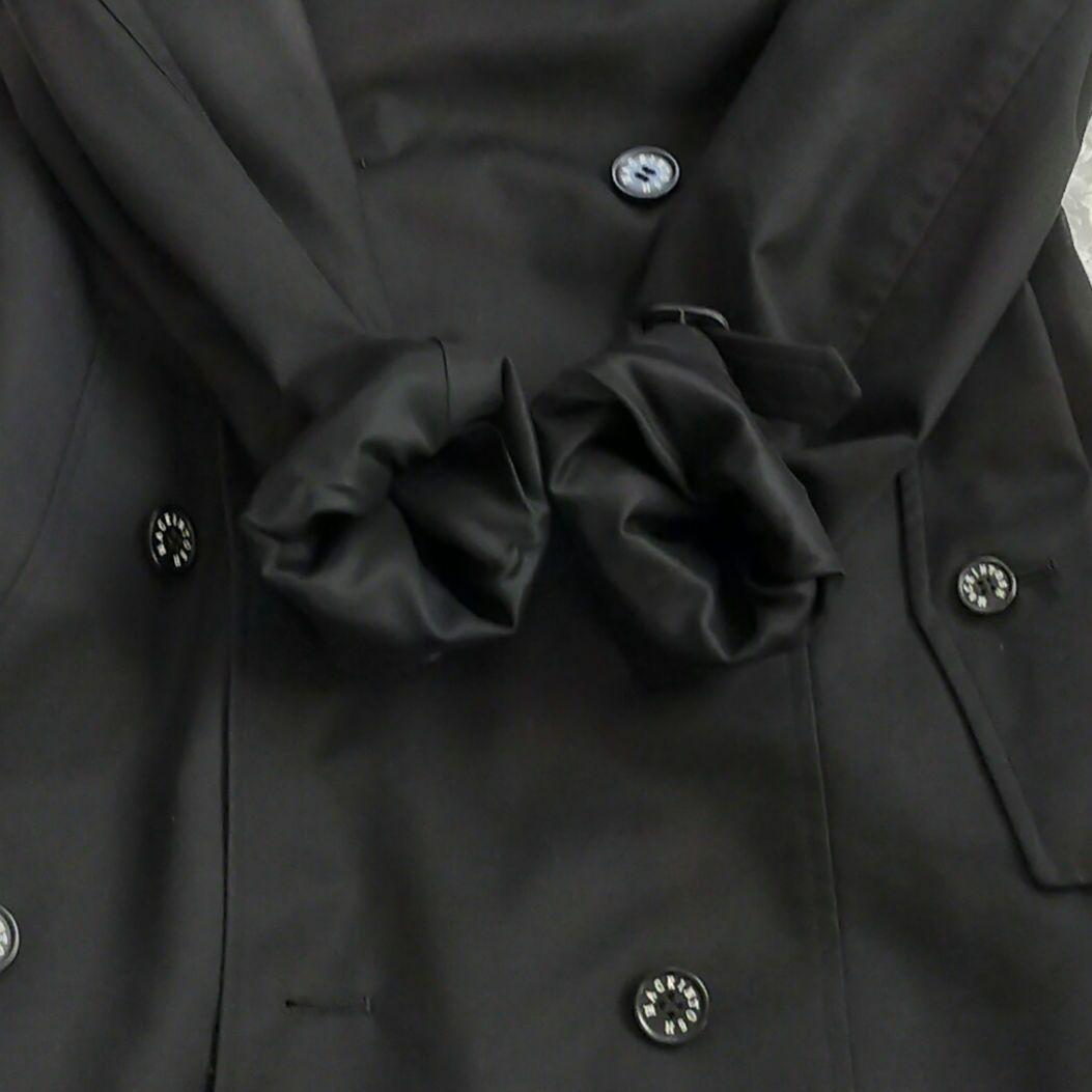 マッキントッシュロンドン ライナー トレンチコート 大きい 44 ブラック