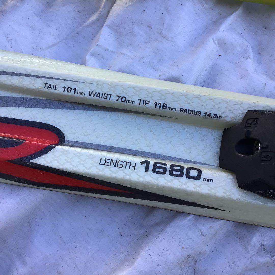 ROSSIGNOL CROSS TIGER スキー板とポール