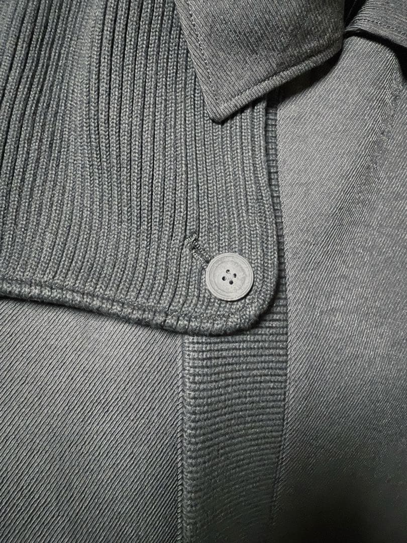 メゾンスペシャル 23AW MIX FABRIC DOCKING トレンチコート