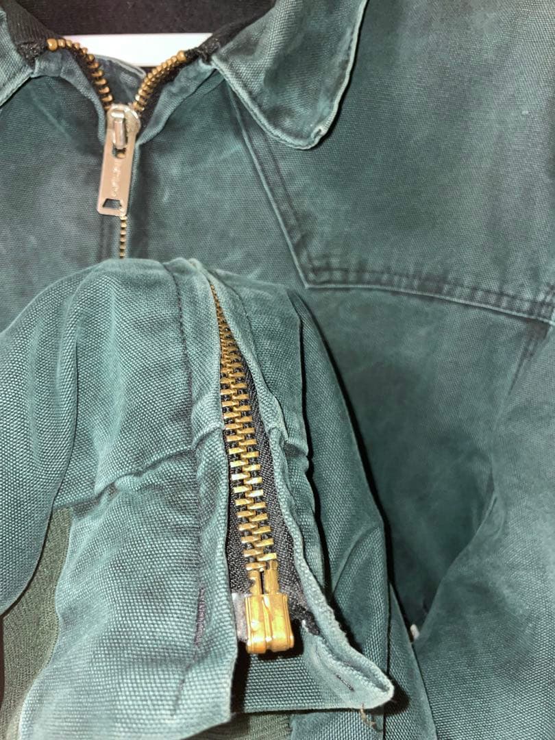 【一点物クラス】Carhartt ダックジャケット ダークグリーン XL