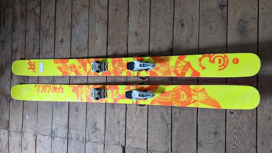 スキー 196 VOLKL Three 3 + Marker Griffon