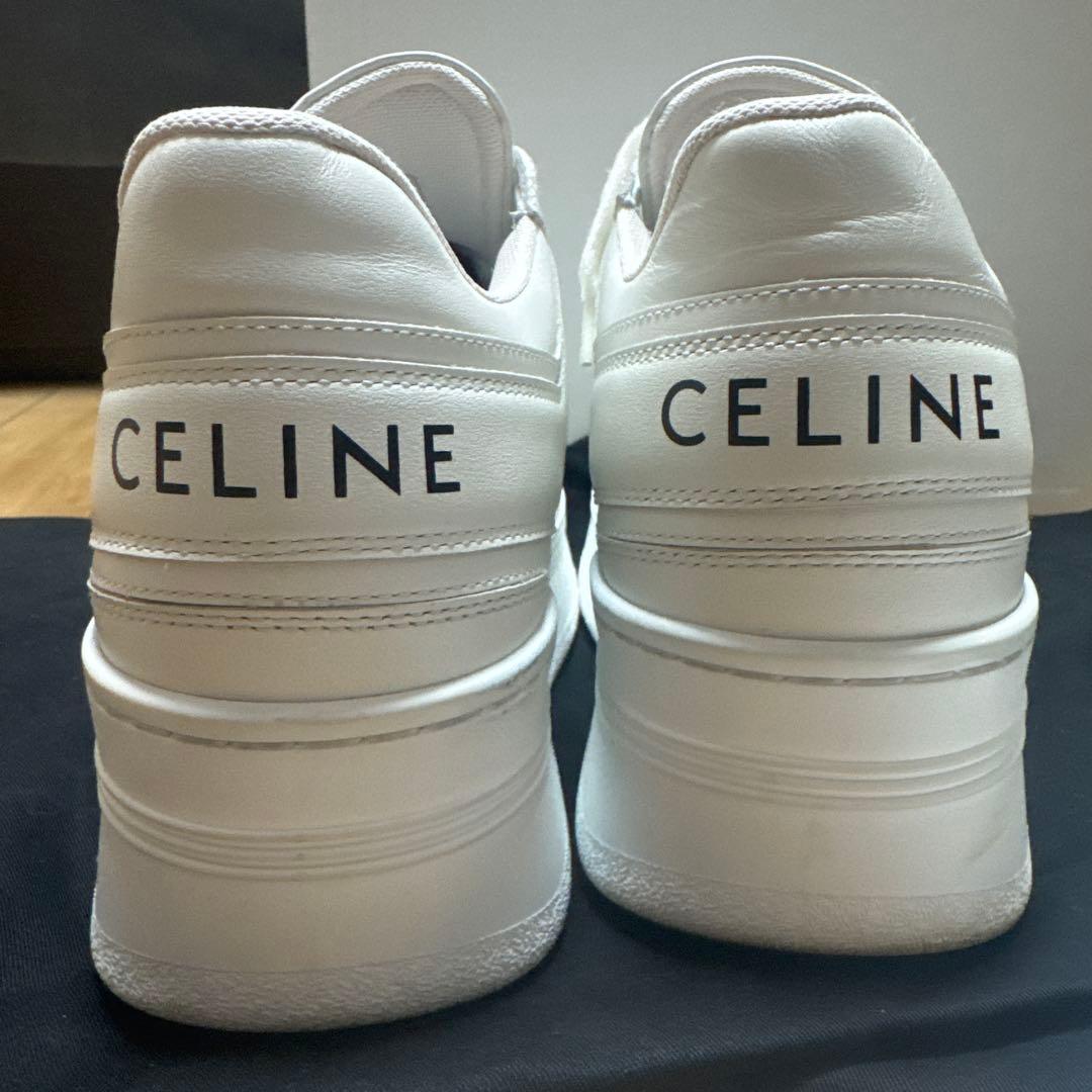 CELINE ブロックスニーカーウェッジアウトソール 厚底 スニーカー 37cm