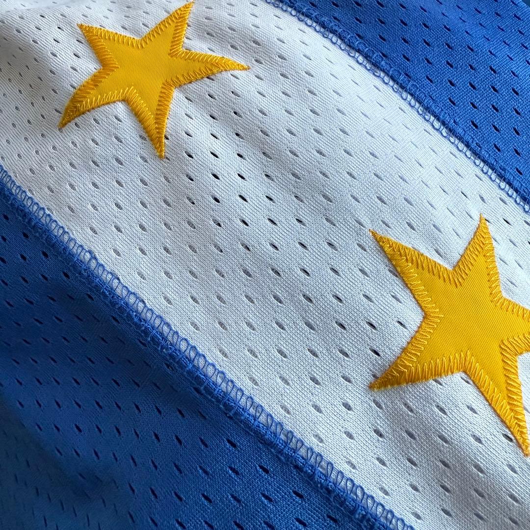 プラチナムフブ ハーレムグローブトロッターズ バスケ ゲームシャツ 00s