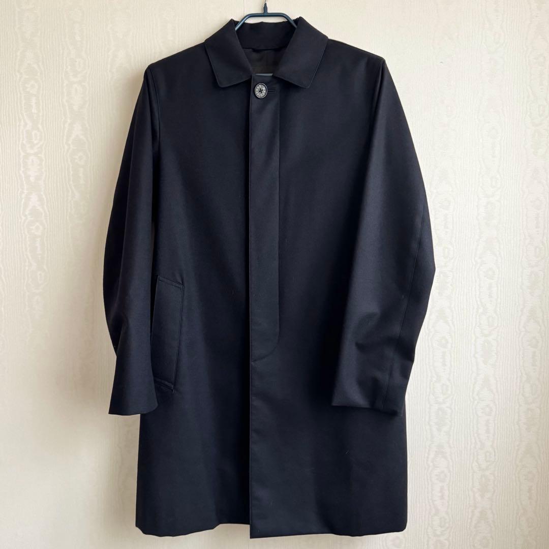 マッキントッシュロンドン ステンカラーコート ウール