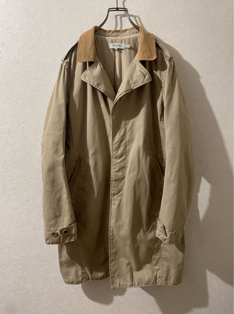 NONNATIVE シングル トレンチコート / ノンネイティブ ステンカラー