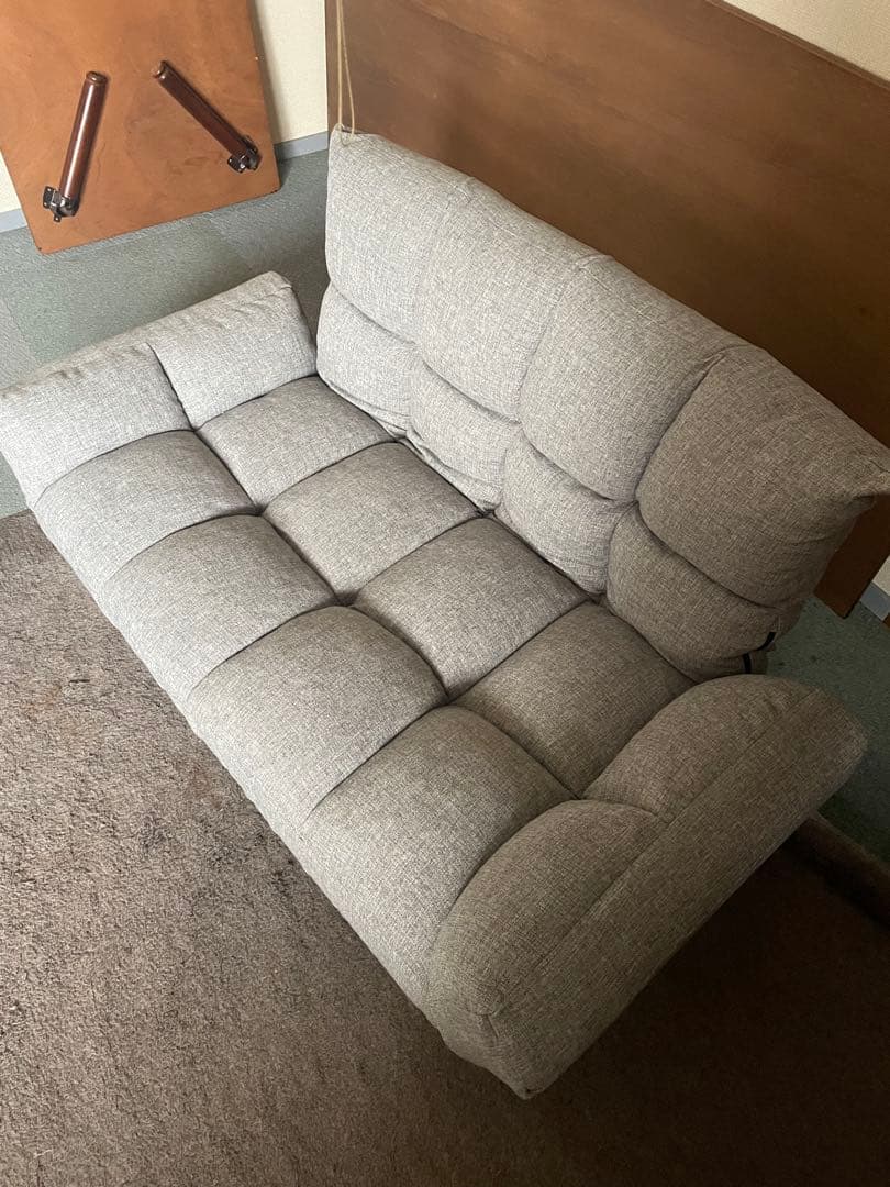 二人掛けカウチソファ