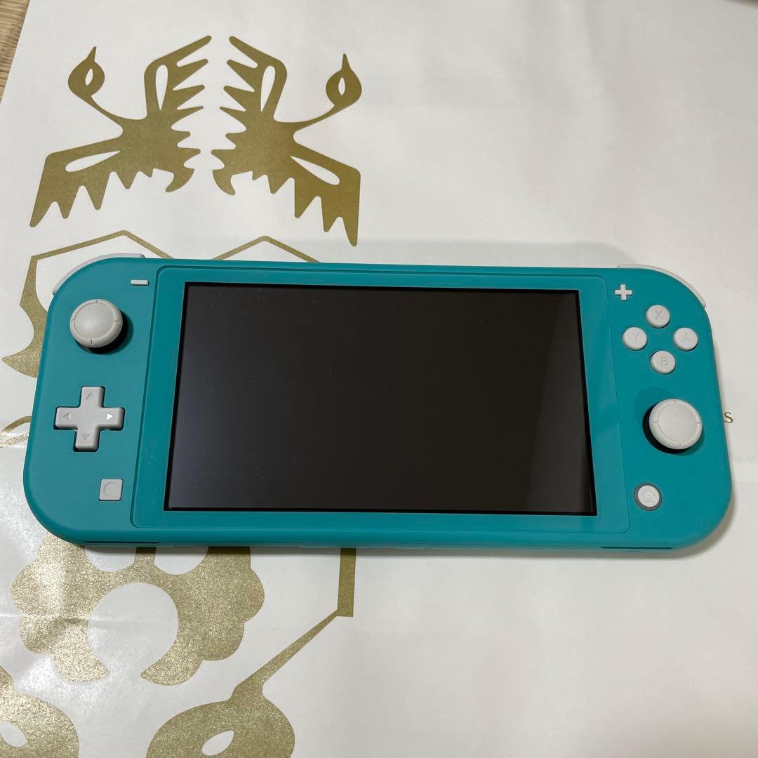 美品！Nintendo Switch Lite 本体 ターコイズ カラー