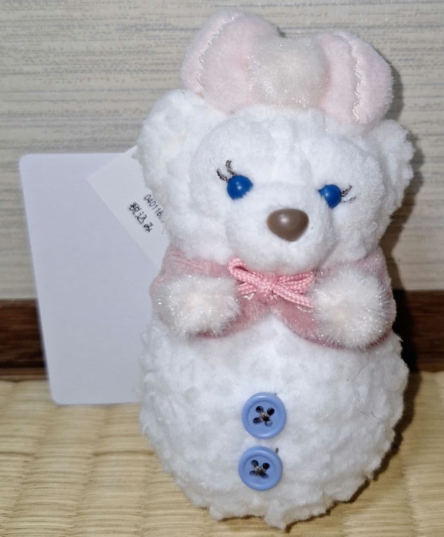 【新品】ぬいぐるみチャーム3個セット　ダッフィー、シェリーメイ、リーナベル