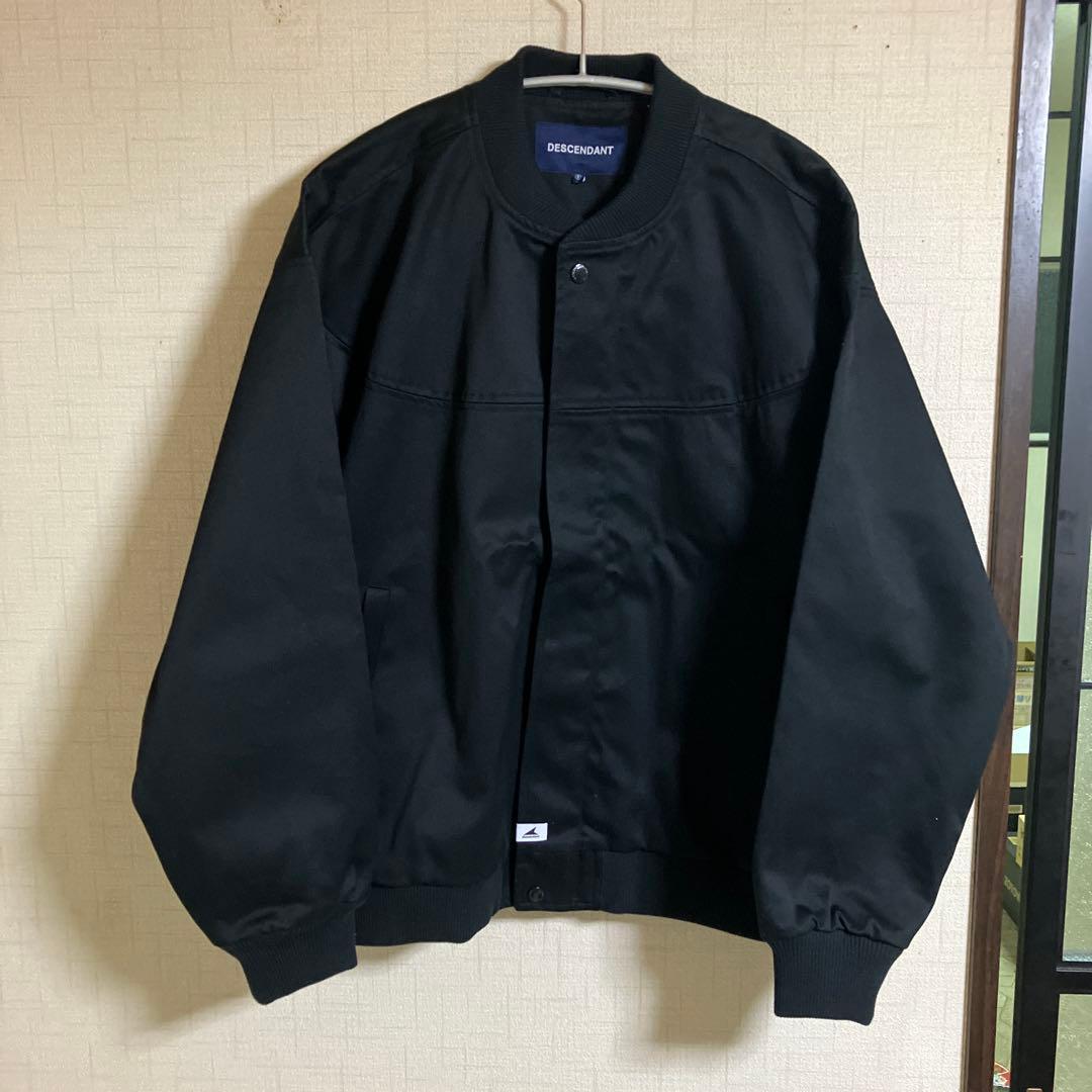 DESCENDANT PRT COTTON JACKET サイズ2 ブラック