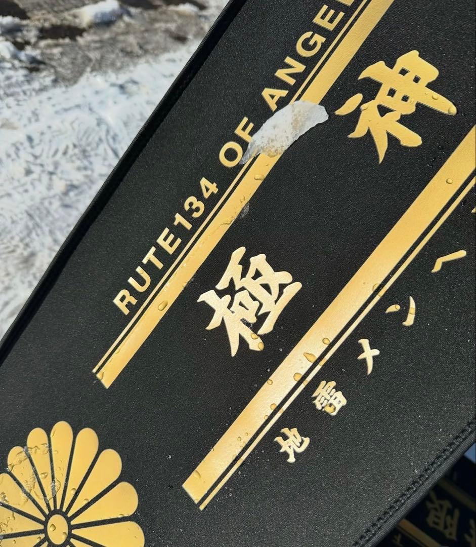 【新品】売り切れ！レア品　極道神風蹴　ヤクザカミカゼキック　エッジガード　スノボ