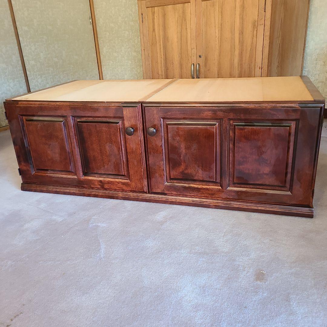 昭和レトロ　観音開き　タンス　1段