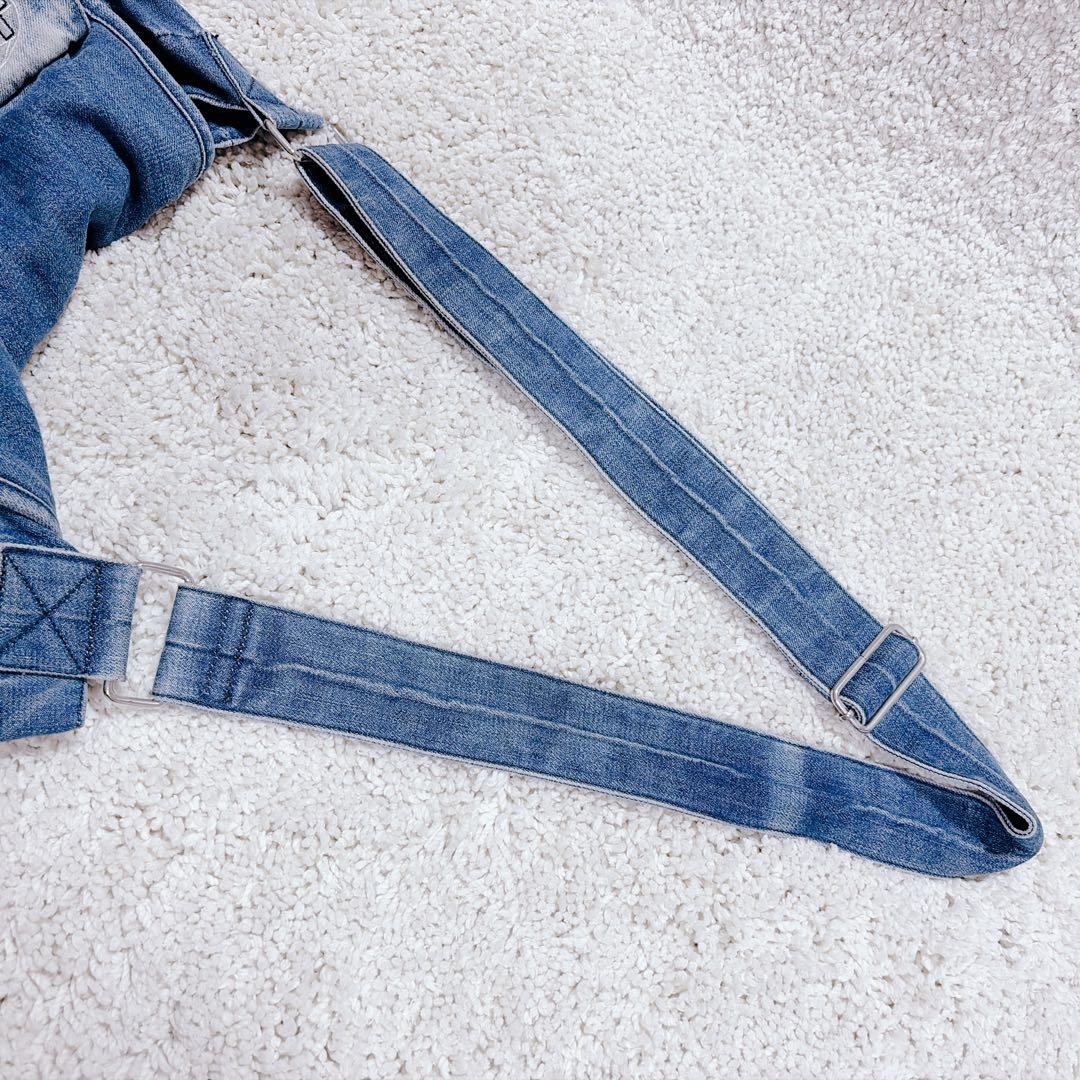 完売品✨XLARGE × Blu Boy ショルダーバッグ コラボ デニム 刺繍