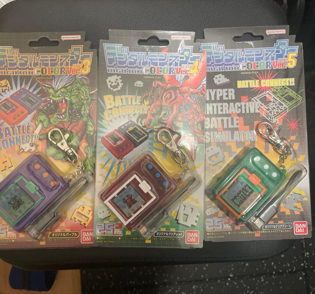 デジタルモンスターCOLOR Ver.3・4・5セット