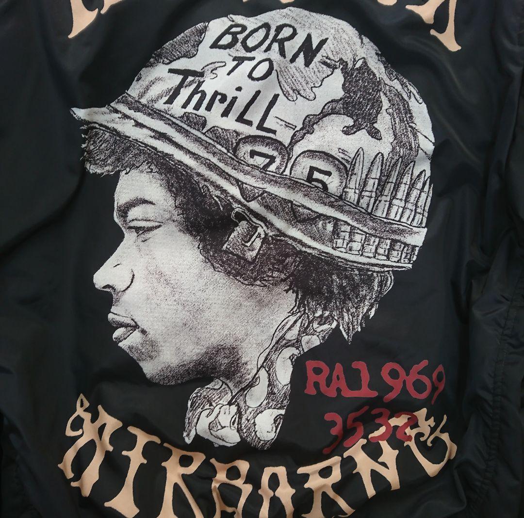 フランキーさん AVIREX✨MA-1 ジミヘン XXL 黒 リバーシブル