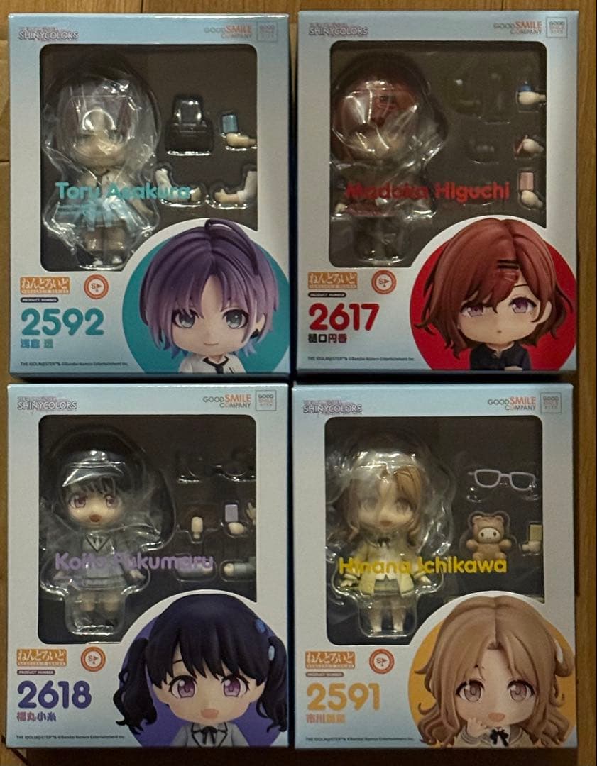 ねんどろいど ノクチル シャニマス 4体セット