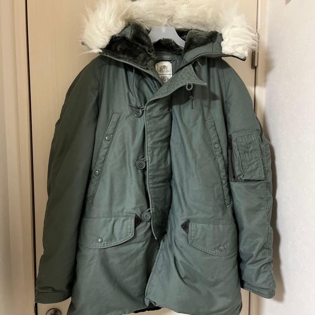 US ARMY N-3B フライトジャケット 実物 90年 Mサイズ