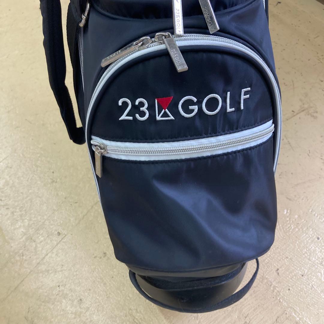 23区　GOLF ネイビー キャディバッグ