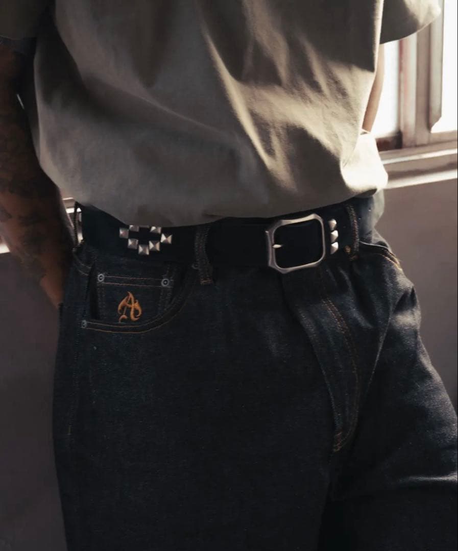 小物 ANTIMID STUDS BELT
