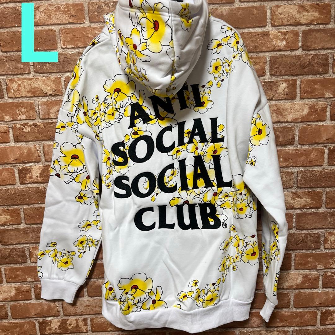 ANTI SOCAL SOCAL CLUB Hoodie フラワープリント新品