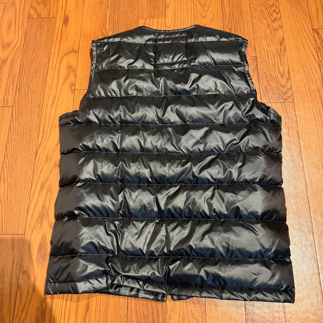 美品 ナノユニバース× 西川ダウン 3way ステンカラーコート 濃紺