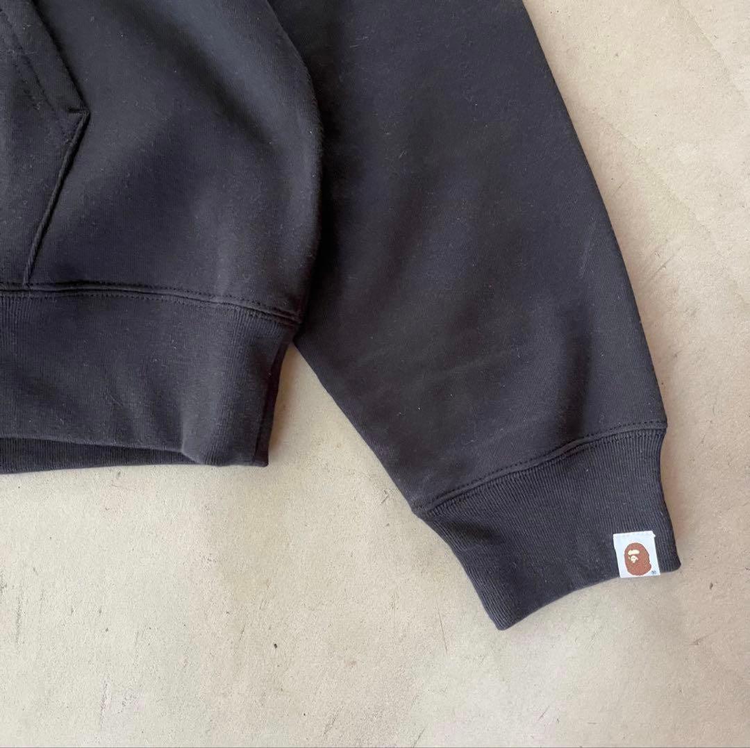 【A BATHING APE】エイプ 2XL パーカーフーディ 黒 ブラック