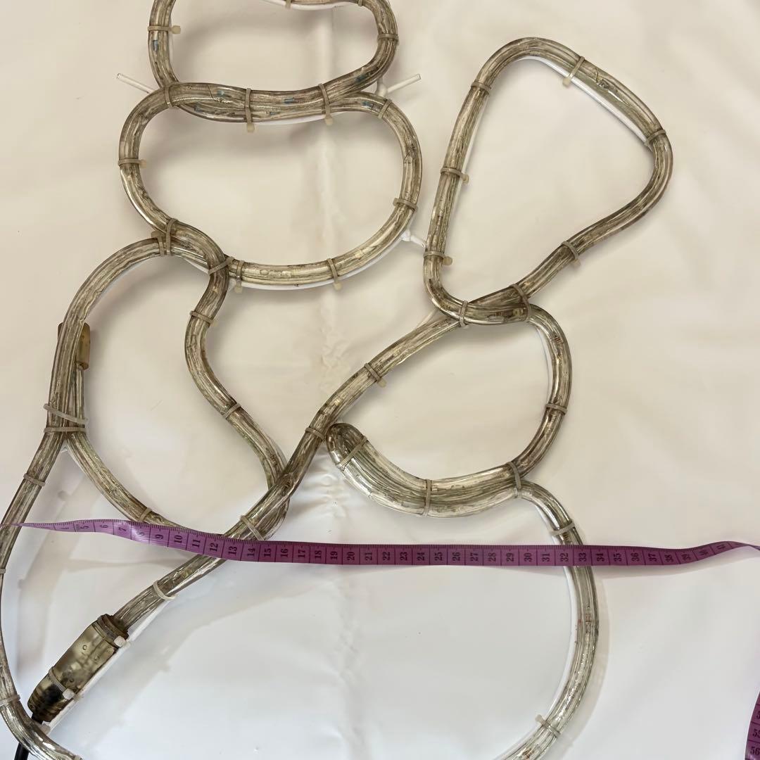 クリスマス イルミネーション 雪+雪だるま２個 ビッグサイズ LED 屋外ok