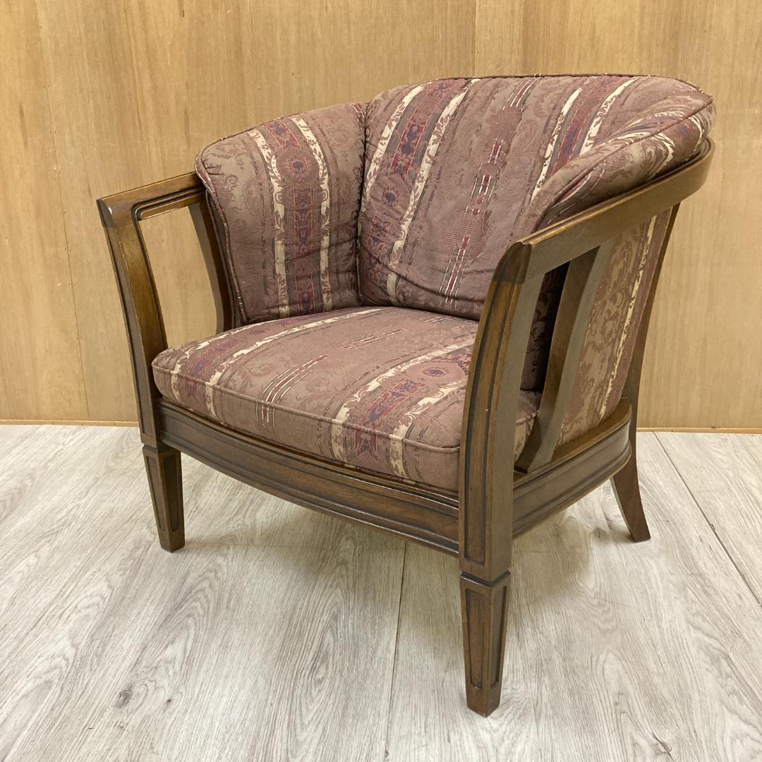 【マルニ】地中海 ロイヤル シャルル アームチェア 1人掛けソファ　椅子　B