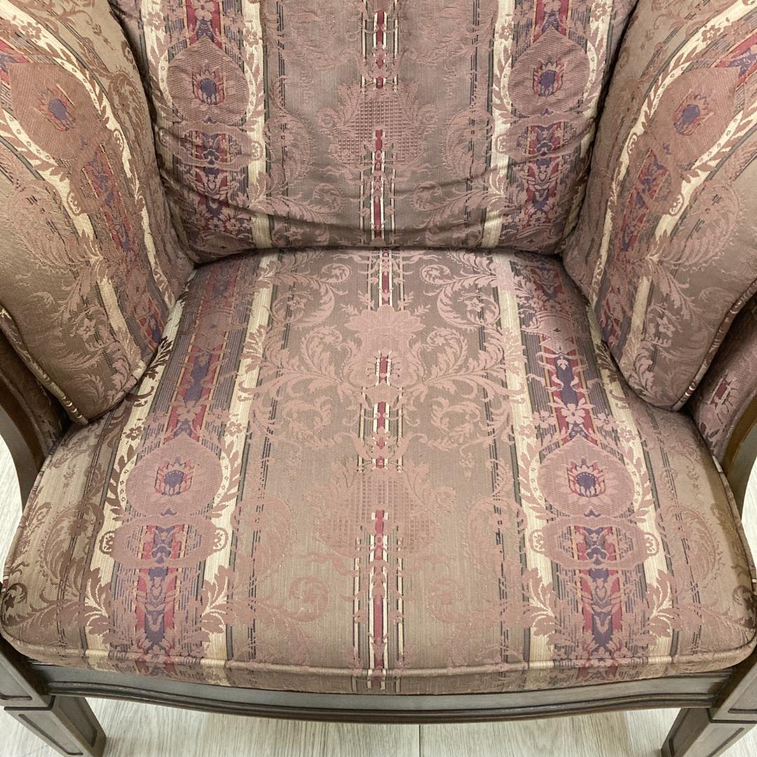 【マルニ】地中海 ロイヤル シャルル アームチェア 1人掛けソファ　椅子　B