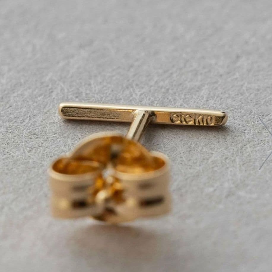 【美品】ete エテ　K10YG ワイヤー ピアス K18