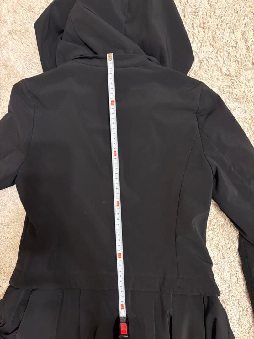 フォクシーニューヨーク　中綿 2WAYコート　38 ブラック