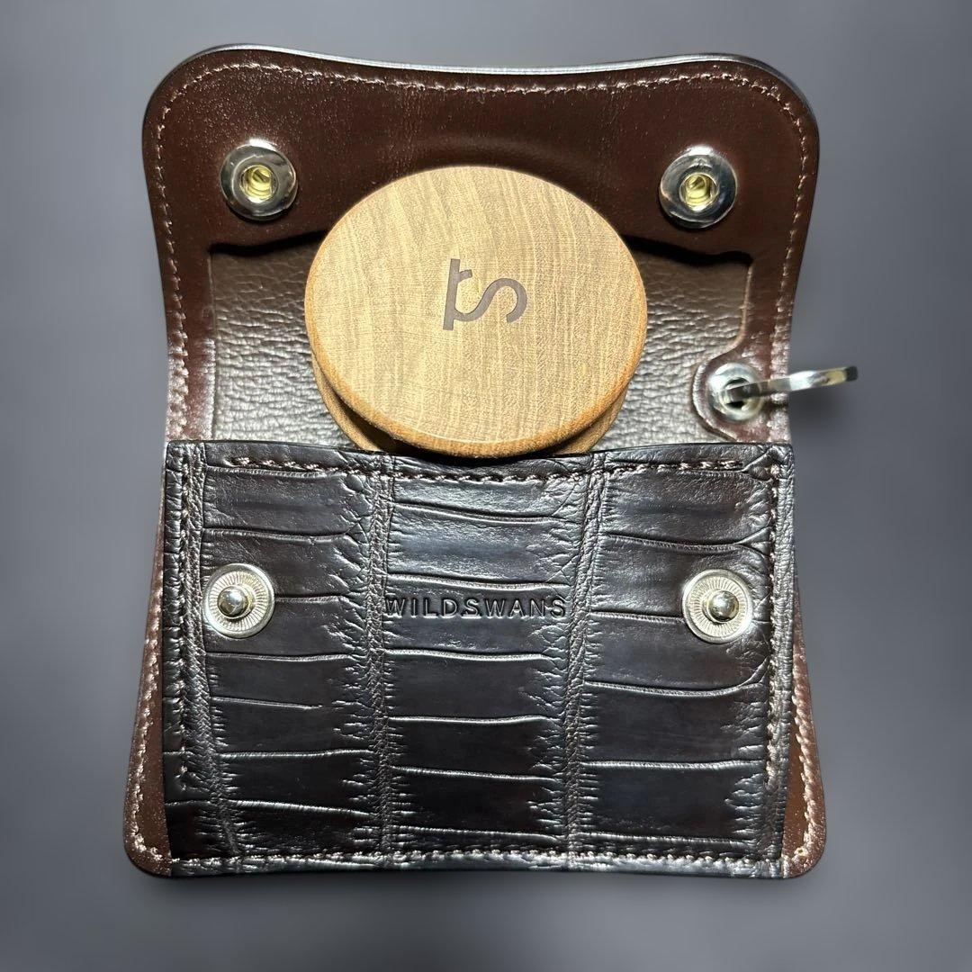 ワイルドスワンズ　トリプルレザー　チョコ　タング