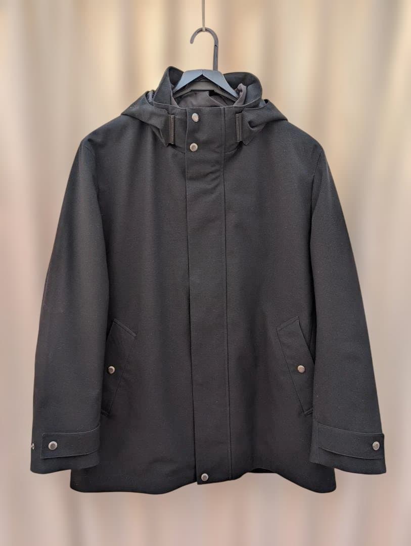 【美品】TAKEO KIKUCHタケオキクチフード付ダウンライナーコート3way