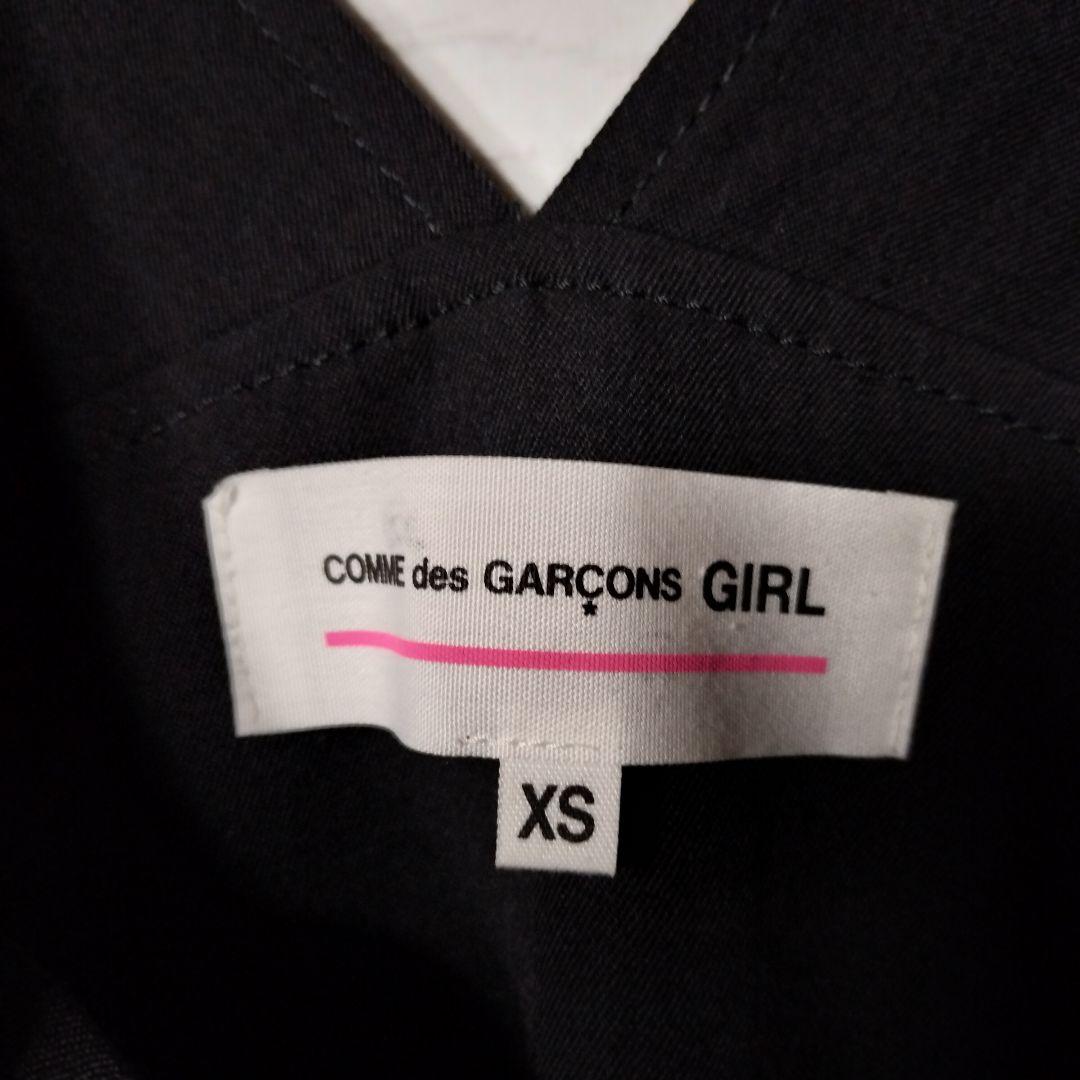 コムデギャルソンガール オーバオール サロペット 吊りスカート ウール