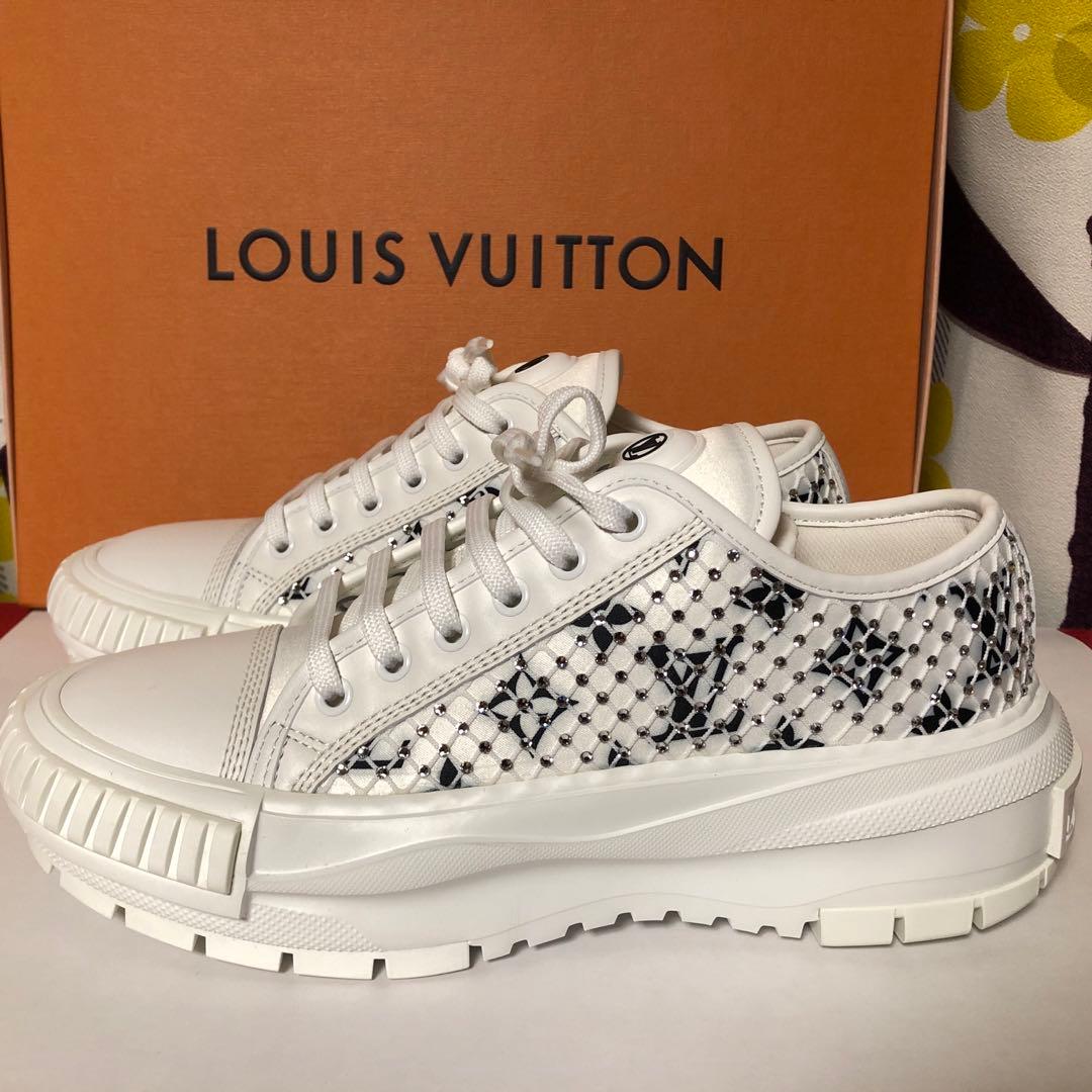 未使用品❤️LVラインストーンスクァッド・ライン スニーカー