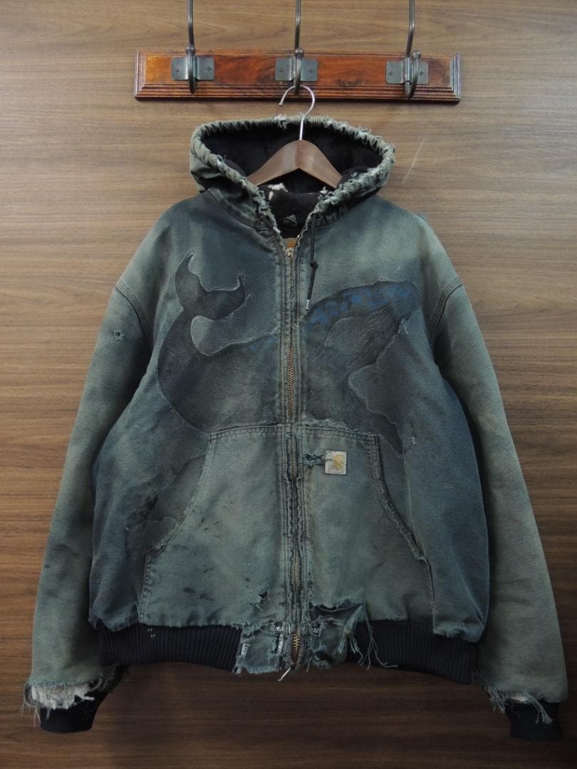 沼*様 アートカスタム 激フェードブラック OLD CARHARTTアクティブジ