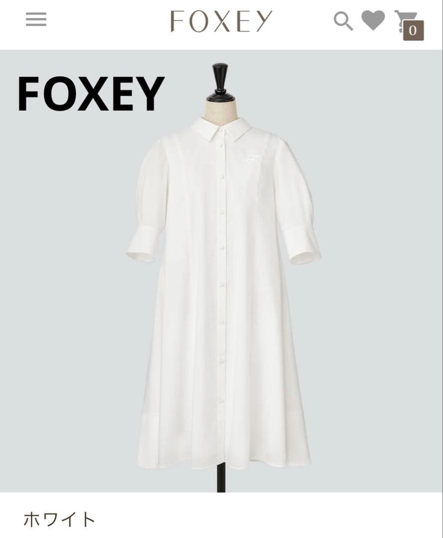 フォクシーニューヨーク ワンピース AÉRIENNE