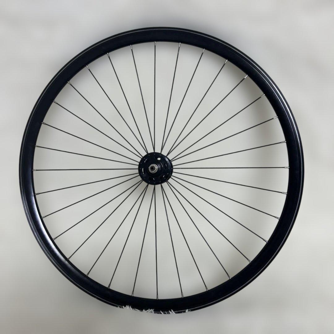 【極美品】ピスト用　ホイール 前後セット　ブラック