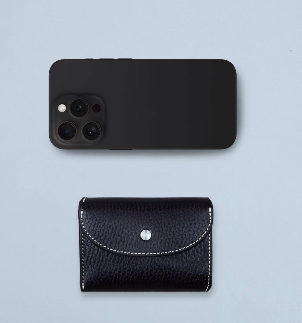 iru × 池之端銀革店 コンパクト革財布