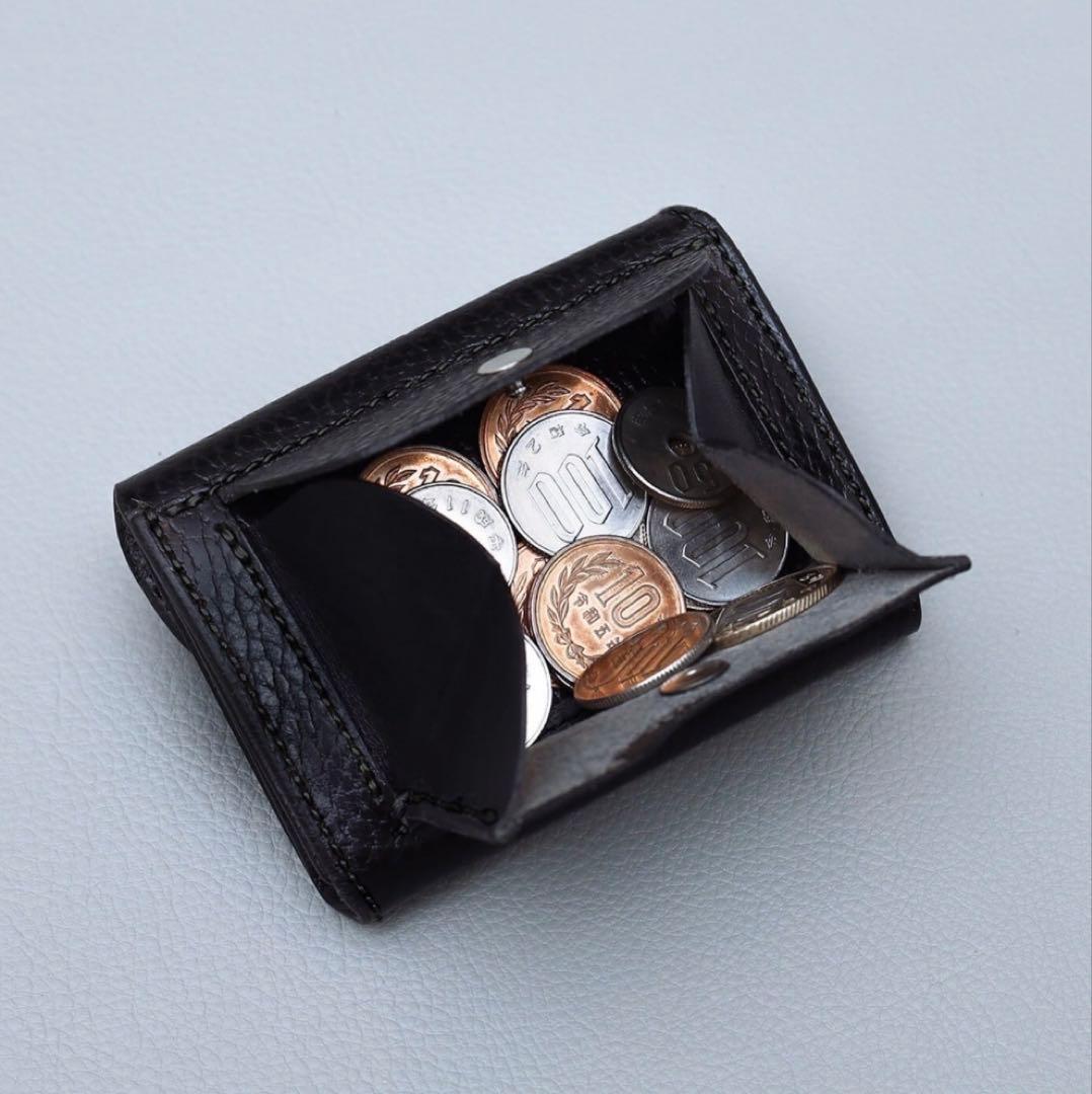 iru × 池之端銀革店 コンパクト革財布