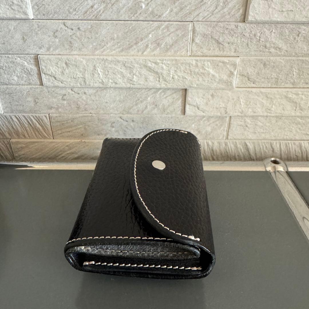 iru × 池之端銀革店 コンパクト革財布