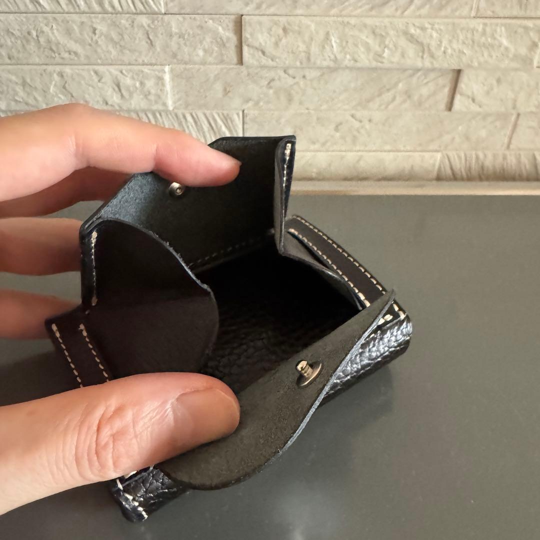 iru × 池之端銀革店 コンパクト革財布