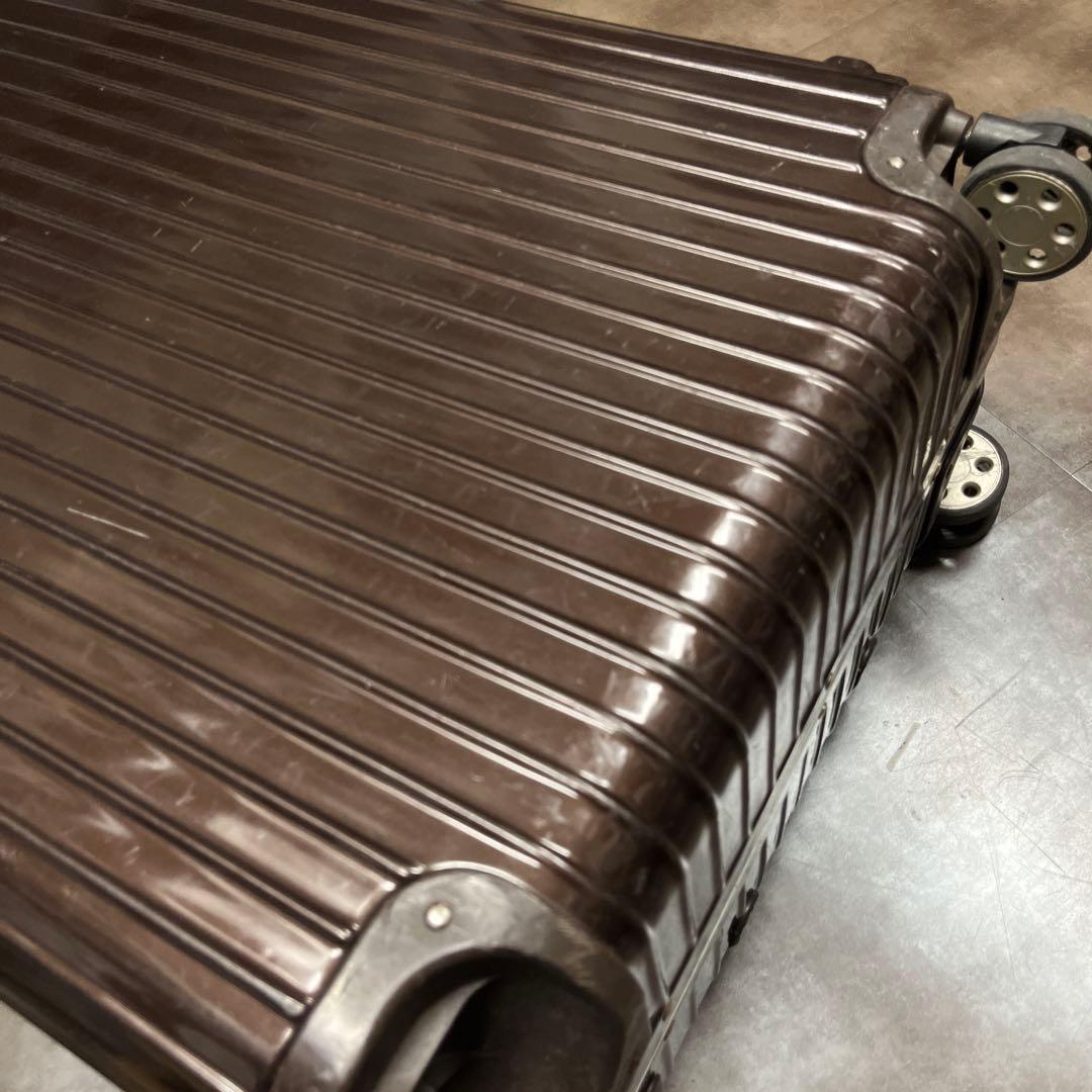 RIMOWA ルフトハンザコラボモデル ブラウン キャリーケース TSAロック
