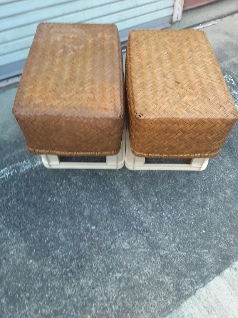 昭和レトロ柳行李