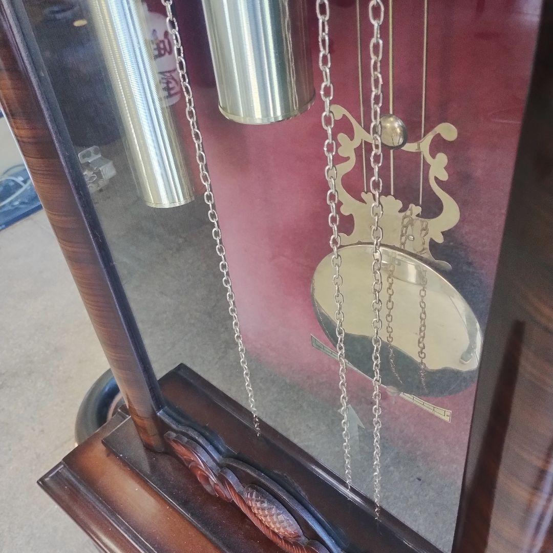 クラシック木製振り子柱時計