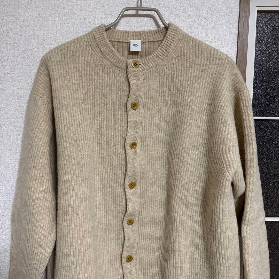 片*ぽ様 OVY Super Comeback Lamb Wool Cardig