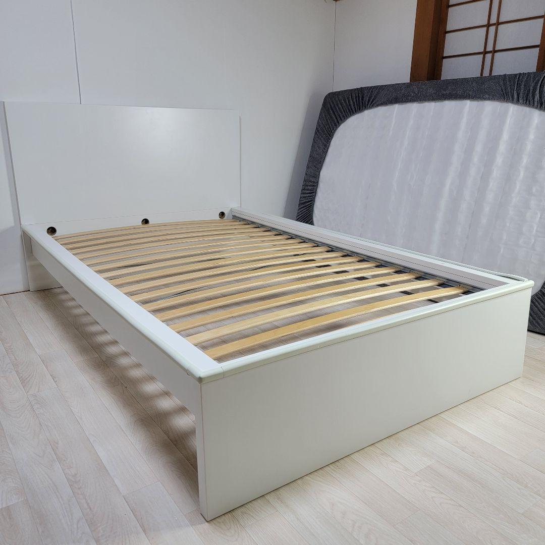 定価:40,990円 ikea malm 収納2個付セミダブルベッドフレームのみ